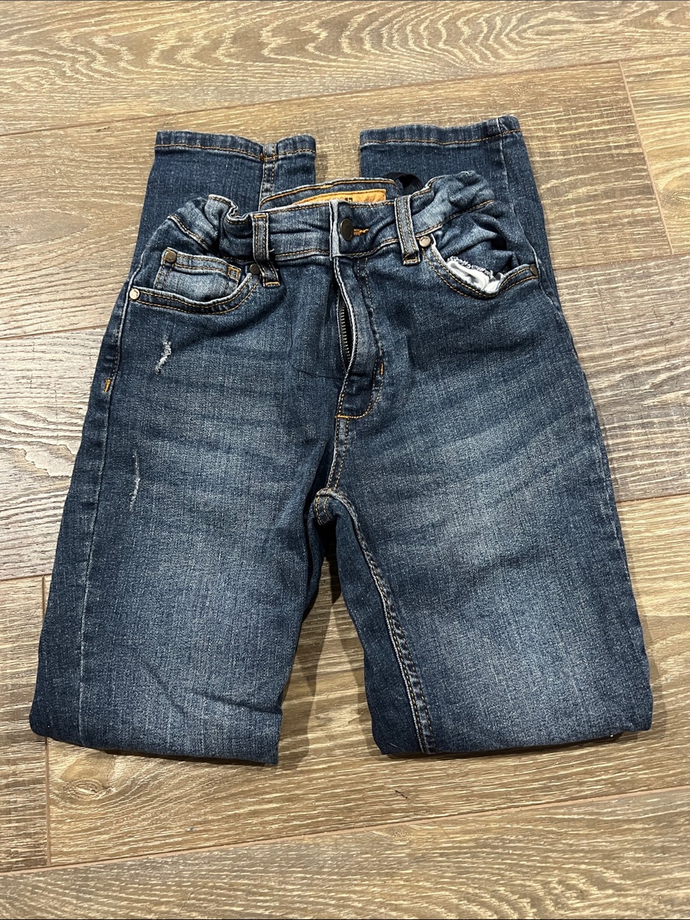 Joe's Jeans Kids Dark Blue Stretch Denim Shorts